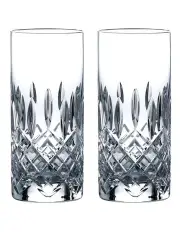 [Royal Doulton] Highclere Crystal Highball Pair