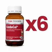 [Max Biocare] KiddieCal®, 50 capsules x 6