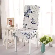 Dining Chair High Back Dining Chair Cover Cover Office Chair Cover Floral Butterfly Printed Slipcovers