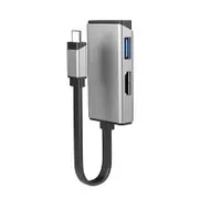 Alogic ULCHDA-SGR Magforce DUO 2-IN-1 Adapter (USB-C to HDMI + USB-A ), Plug and Play