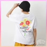 在飛比找蝦皮購物優惠-RODEO CROWNS RIBBON FLOWER T-s