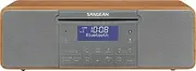 Sangean DDR-47BT CD, DAB+, Bluetooth Digital Radio with Wooden Cabinet