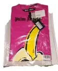 PALM ANGELS Fuchsia Banana Graphic Classic Print T Shirt Size Medium New w tags