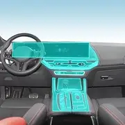 Kaecad Car Interior Film Dashboard Piano Board Shift Center Console Anti-Scratch Transparent TPU Protection Film Accessories，For BMW G09 XM 2023-2024 (GPS navigation film)