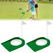 2 Pack Golf Putting Cup with Flag, Golf Putting Practice Training Aids, Golf ...