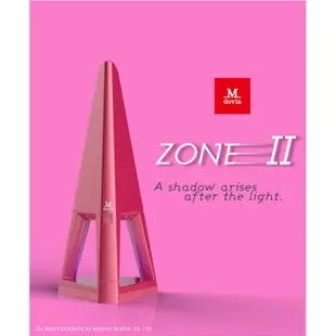 Mdovia ZONE 無線鋰電池 時尚設計 夜燈功能 快速充電 時尚精品 吸塵器(莓果紅) 現貨 免運費 24H出貨