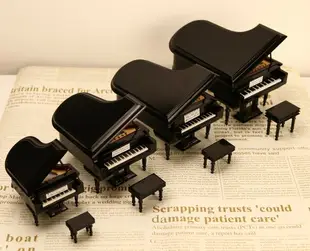 【滿500出貨】微縮迷你樂器鋼琴模型擺件音樂盒公司年會送老師男女朋友禮物禮盒