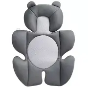 Baby Comfort Support Cushion Stroller and Seat Cushion Insert Liner (Dark Grey)