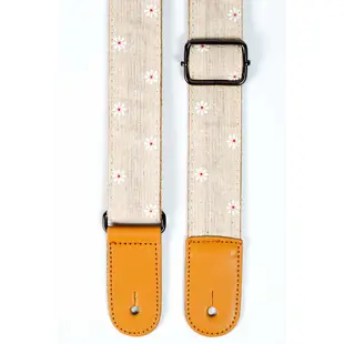 小清新 緹花棉麻 烏克麗麗背帶 Ukulele Strap 1.5吋寬 3.81公分【他,在旅行】