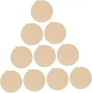 10pcs Self Adhesive Round Sandpapers Woodworking 180 Grits Electrostatic Planting Anti-clogging Coating