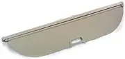 Trunk Cargo Cover, for Mitsubishi, for Pajero V93 V97 V73 2005-2020, Safety Shield Rear Luggage Curtain Partition Privacy Accessories Luggage Shade(Beige)