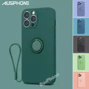 Shockproof Silicone Ring Case Magnetic Cover For iPhone 14 Plus 13 12 11 Pro Max