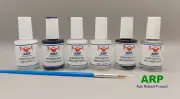 For Mercedes Car Touch up Paint +Primer +Clear + Fine Tipped Brush