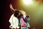 Ron WOOD and Mick JAGGER and ROLLING STONES and Ronnie WOOD Ron Wo- Old Photo