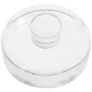 Glass Fermenting Weight 1Pc For Wide Mouth Mason Jars With Handle Easy Use