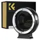 K&f Concept EF 至 EOS M 適配器,適用於佳能 EF EF-S 鏡頭和佳能 EOS M 卡口相機的自動