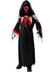 Boys Black Chained Cyclops Bloodshot Cyclops Horror Monster Halloween Costume