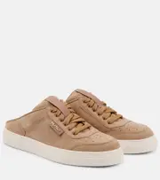 [Max Mara] Max Mara Slides suede sneakers AU 7 brown