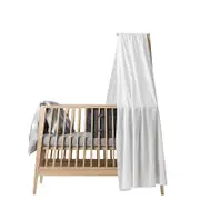 Linea Luna Cot Canopy - White Bedding Accessory