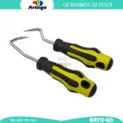 2 pcs Hose Removal Hook Pick Tool Set for Radiator Seal heater line ring cable