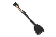 Silverstone G11303050-RT USB 3.0 to USB 2.0 USB Adapter Cable 19-Pin to 9-Pin -
