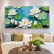 Large Handmade 3D Oil Painting Large Abstract Flower Vase Oil Painting on Canvas Wall Art Colorful Texture Wall Art Original Floral Art Custom Painting Living
