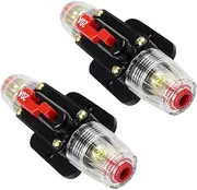 JECOMPRIS 2pcs Automatic Reset Circuit Breaker Electric Reset Fuse Holders Inverter 20 Amp Circuit Breaker Car Resettable Circuit Breaker Rv Security Auto Circuit Breaker The Breaker