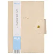 Otto A5 Day to Page FY25/26 Diary Beige