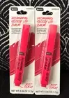 2pk B PURE WATERMELON RED PLUMPING GLOSSY LIP BALM STRAWBERRY GRAPE SEED EXTRACT