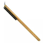 Pizza Oven Brush Stainless Steel Wire Cleaning Tool Scraper Pizza
