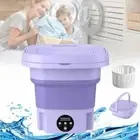 8L Mini Portable Washing Machine with Basket for Underwear Socks Child Clothes