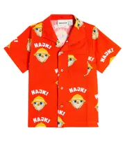 [Mini Rodini] Mini Rodini Hike cotton shirt Y 10/11 red