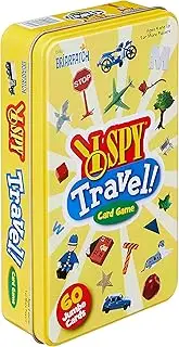 University Games Spy Travel Card Game in Tin – Fun Road Trip Scavenger Hunt for Kids & Adults, Ages 4+ | Spot Objects, Build Literacy & Beat Boredom | Perfect Family Travel Game