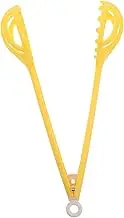 Beatifufu Multi-use Kitchen Egg Whisk Noodle Tool Plastic Egg Beater Tongs for Easy Cooking