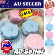 4X Washing Machine Filter Bag Floating Lint Hair Catcher Mesh Pouch Laundry ToUL