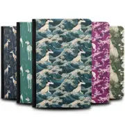 PASSPORT ITINERARY ORGANIZER|CUTE WHIPPET PUPPY DOG CANINE PATTERN #A2