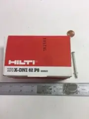 HILTI CONCRETE NAILS 100 X-DNI 62 P8 343632 ( LOT OF 100 )