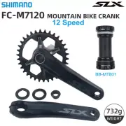 Shimano SLX FC-M7120 Hollowtech II MTB Crankset 170/175mm 32/34T 12 Speed MT800