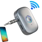 Wireless Radio Adapter LED Display Hands-release Call Audio Receiver For candid