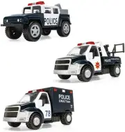 Corgi CHP09 Chunkies Police Dept Off Road Truck, Tow Truck & SWAT Armored Truck