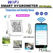 WiFi Smart Hygrometer iOS Android System Temperature Humidity Sensor & USB Wire