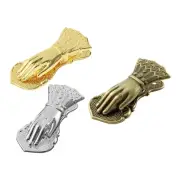 Vintage Hand Shaped Paper Clip Binder Clip, Notebook Accessories, Metal Paper