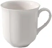 [Villeroy & Boch] Manoir Coffee Mug, 300 ml, Height: 9 cm, Premium Porcelain, White