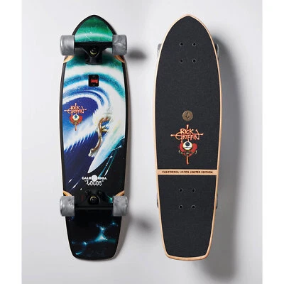 California Locos Skateboard Cruiser Rick Griffin Backdoor 8.75"