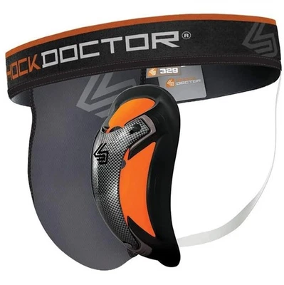 Shock Doctor Adult Ultra Pro Supporter with Ultra Carbon FlexCup - Gray XL /L