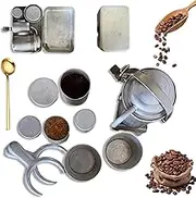 Extra Rare Collectors Camping Coffee Kit, Vintage Outdoor Coffee Pour Over Set, Vintage Espresso Nostalgia Set, Portable Outdoor Espresso Maker Set for Travel Camping Hiking (1PC)