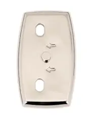 Alno A8990-PN Euro Bath Baseplate Polished Nickel