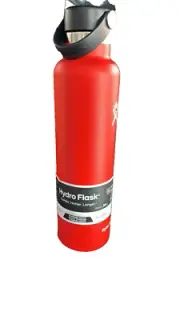 HYDRO FLASK 24oz Wide Mouth Chug Cap. Dew Blue. New!
