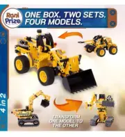 Building Toy: Two Incredible Sets for Assembling Four Diverse Modules - 603 Pcs