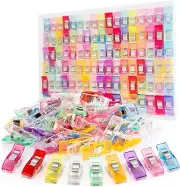 102PCS Sewing Clips and Quilting Clips Multipurpose Quilt Clips Craft Clips Sewi